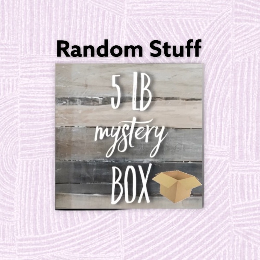 Random Stuff Mystery Box 5 lbs decor, apparel, etc
